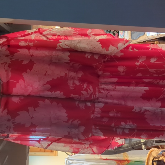 Lane Bryant red and white dress size 24 - Picture 3 of 3